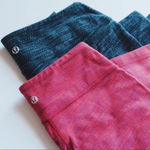 2 Lululemon leggings
